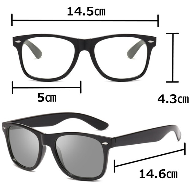 サングラス 調光 偏光 ウェリントン型 ケース付き 紫外線に反応して最適な濃さに サーファー 釣り ドライブ サーフ マラソン ランニング グーグーgood