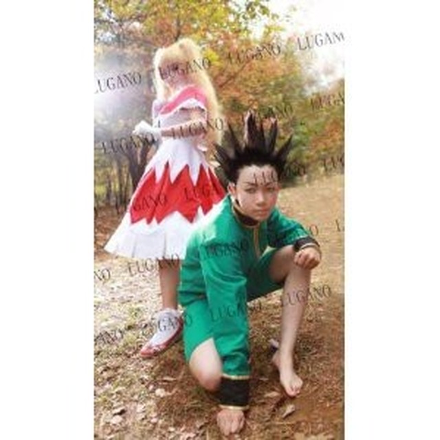 K19 Hunter Hunter ハンターハンター ビスケ 風 コスプレ衣装 Cosplay コスチューム ハロウィン イベント ルガーノショップ