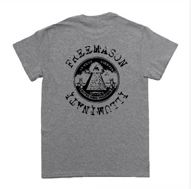 ストリート系 フリーメイソン イラスト ロゴ 半袖tシャツ Git11 2 Unou