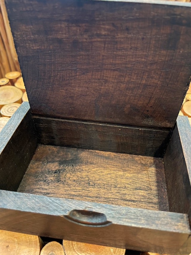 カードケース 名刺入れ 木製小物入れ 木製インテリア 木製 小物ケース ふた付き ウッド アンティーク調 エスニック アジアン 象 ゾウ おしゃれ 名刺 入れ 名刺ホルダー カード入れ 収納ボックス アジアン雑賀 アジアン雑貨 Asian Mrk