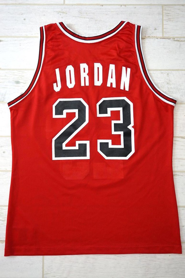 1990 S Usa製 Champion Nba シカゴブルズ マイケルジョーダン 23 レプリカユニフォーム メッシュタンクトップ 赤 表記 44 Jordan Bulls Magnolia Webstore