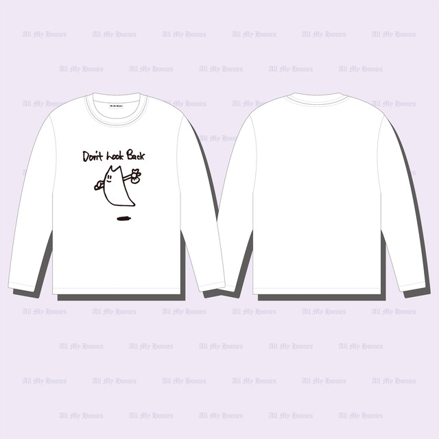 Zorn Don T Look Back Ls Tee White Zorn Official Web Shop