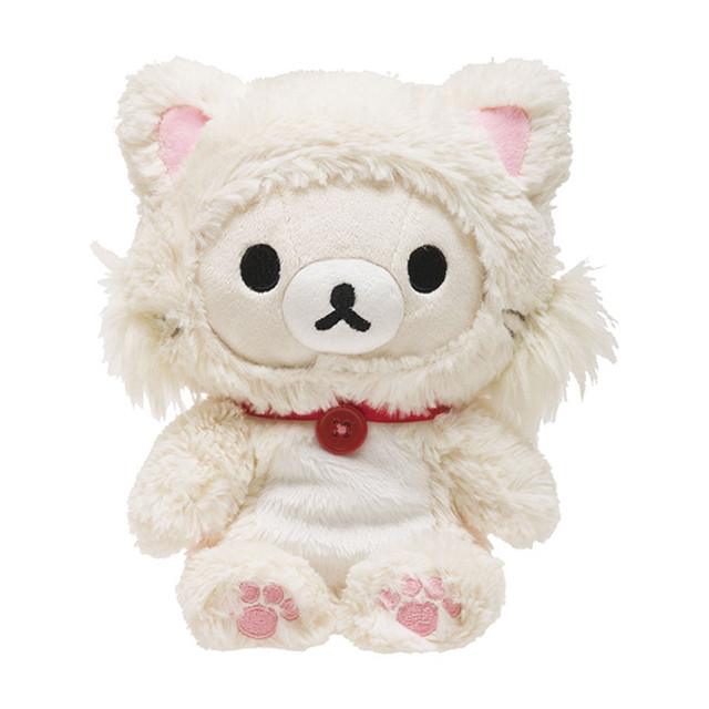 リラックマ コリラックマ ぬいぐるみパペット もっと のんびりネコ 猫雑貨 ねこのなる木 送料無料のお店