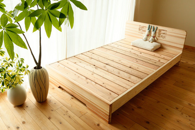 赤板タイプ 百年杉 セミダブル 眠れる森のsugi ベッド 眠れる森のsugi Shop 百年杉の加藤木材