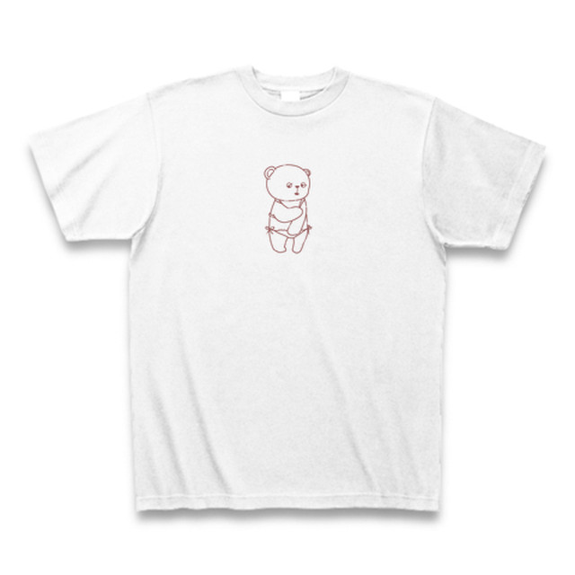 ワンポイントアニマルtシャツ くまちゃん アニマルスウェット 可愛い双子コーデキャラtシャツ 親子ペア Na Ra