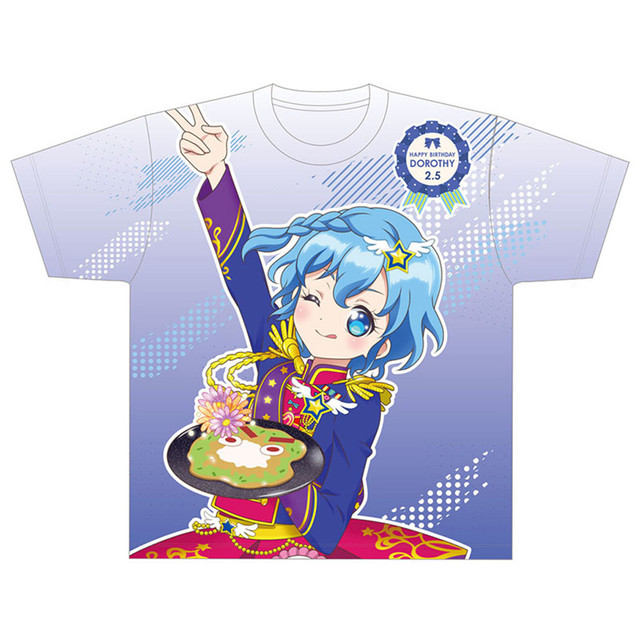 アイドルタイムプリパラ ハピプリバースデー ドロシー ウェストフルグラフィックtシャツ グルーヴガレージ プリティーシリーズオンラインショップ