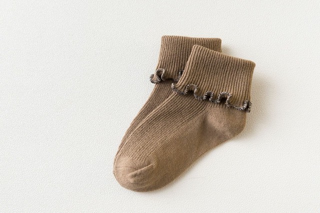 即納 フリルソックス4足セット 韓国子供服 韓国こども服 インポート ベビー服 キッズ 女の子 男の子 春夏秋冬 ベビー 赤ちゃん 靴下 Munimuni 韓国子供服 ベビー服 海外インポート子供服