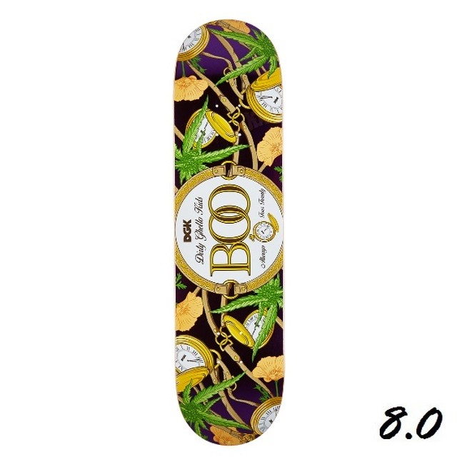Dgk Boo Luxury Deck 8 0 X 32インチ ディージーケー ブー ラグジュアリー デッキ Pretzels Skateboard And Culture