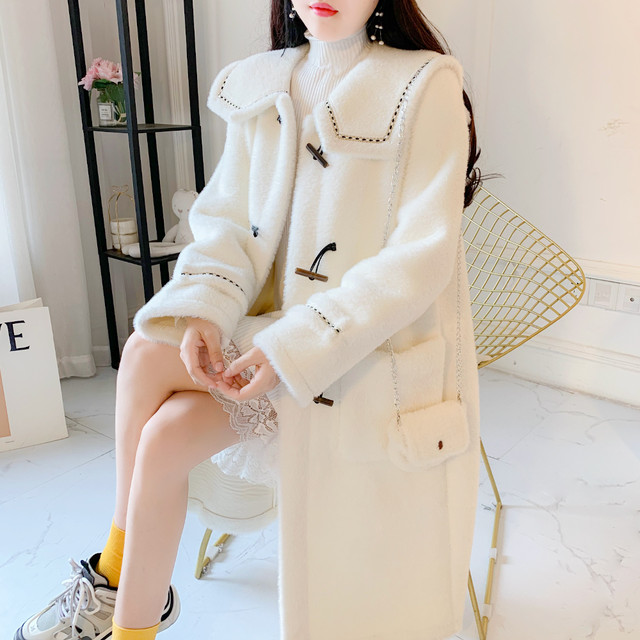 3色 Feminine アウター ダッフルコート レディース 学生 ロング 安い 軽い 白 代 30代 40代 まるの樹 Fashion