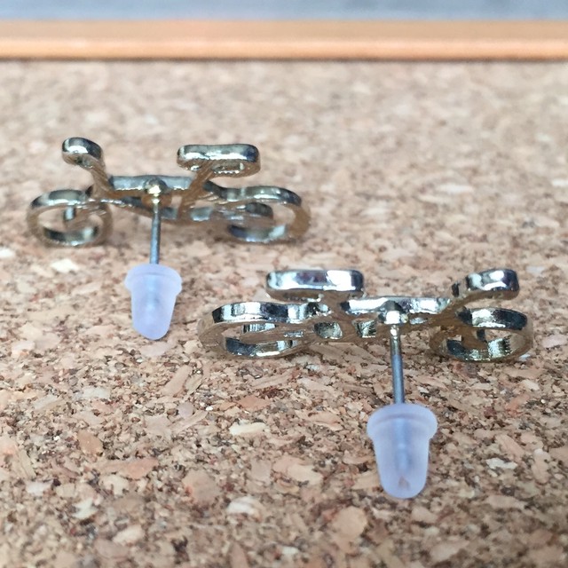 ピアス クロスバイク シルバー Garagehouse