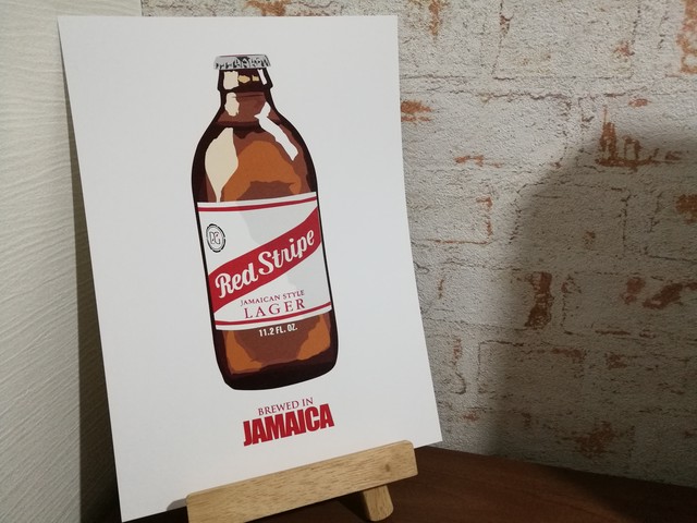 アートポスター おしゃれインテリア Jamaica Beer 01 F A M Design Shop