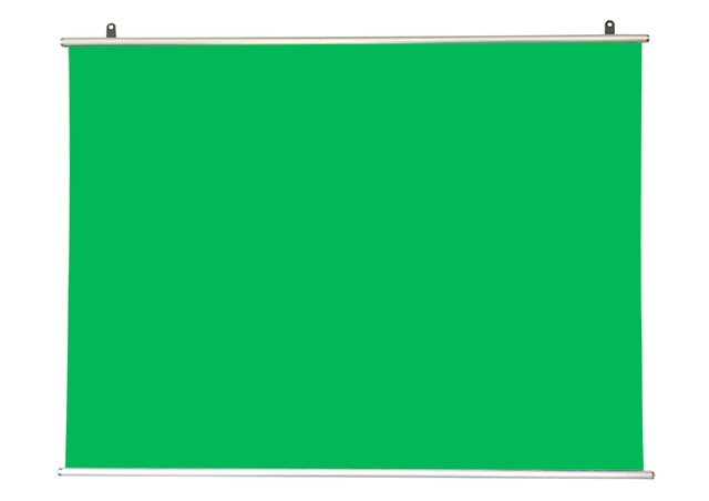 Mhk 001 テレワーク応援 ビデオ会議に最適 リモートワーク用 バーチャル グリーンバック 緑背景 簡単設置 クロススクリーン クロマキー B S Style