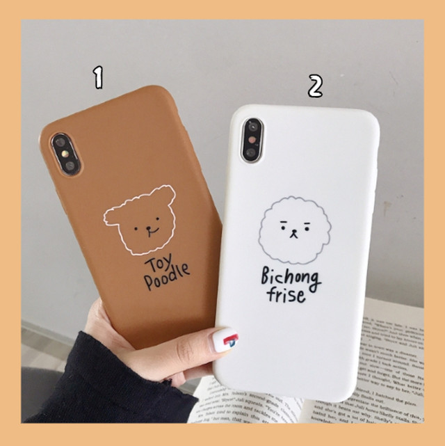 B698 ペア かわいい クマ シリコン Iphoneケース Comcomshops