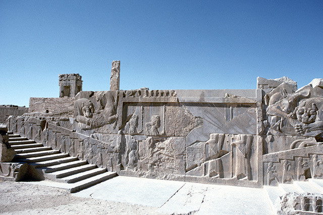 ペルセポリス遺跡 謁見の間の基壇 フォトライブラリolddays 古き良き時代の世界の町へ
