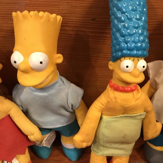 非売品 シンプソンズファミリー 5個セット ヴィンテージアメリカントイ The Simpsons Soft Vinyl Toy Honey Antique ヴィンテージ アメリカン雑貨 アンティーク アメトイ インテリア小物 ミールトイのお店