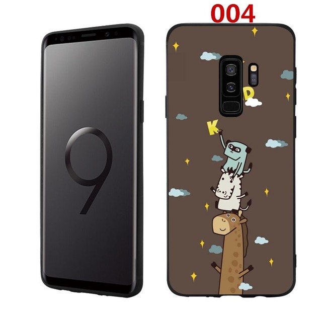 宇宙背景 Galaxys9 S9plusケース 動物キャラ 可愛い 星 ソフト Jpcasecase 携帯ケース 通販