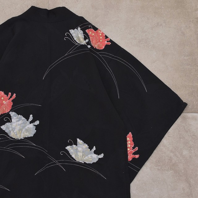 Japan Vintage HAORI jacket "和モダン" 黒羽織