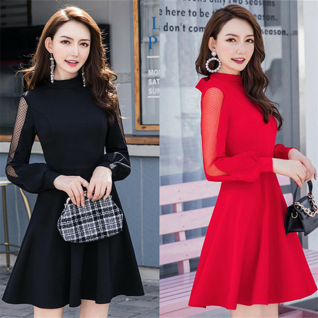 結婚式 ワンピース 長袖 レース Khabarplanet Com