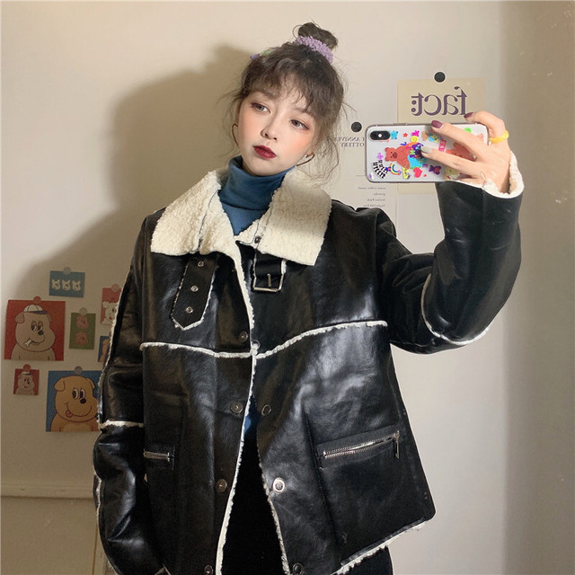 ボアジャケット レディース ボアフリース ボアフリースジャケット 裏ボアジャケット ボアブルゾン 韓国 韓国 ファッション レディース 秋冬 ゆったり もこもこアウター レディース モコモコ アウター 可愛い 服 アウター 冬 フリース ボア Boa 008 ふくふくの木