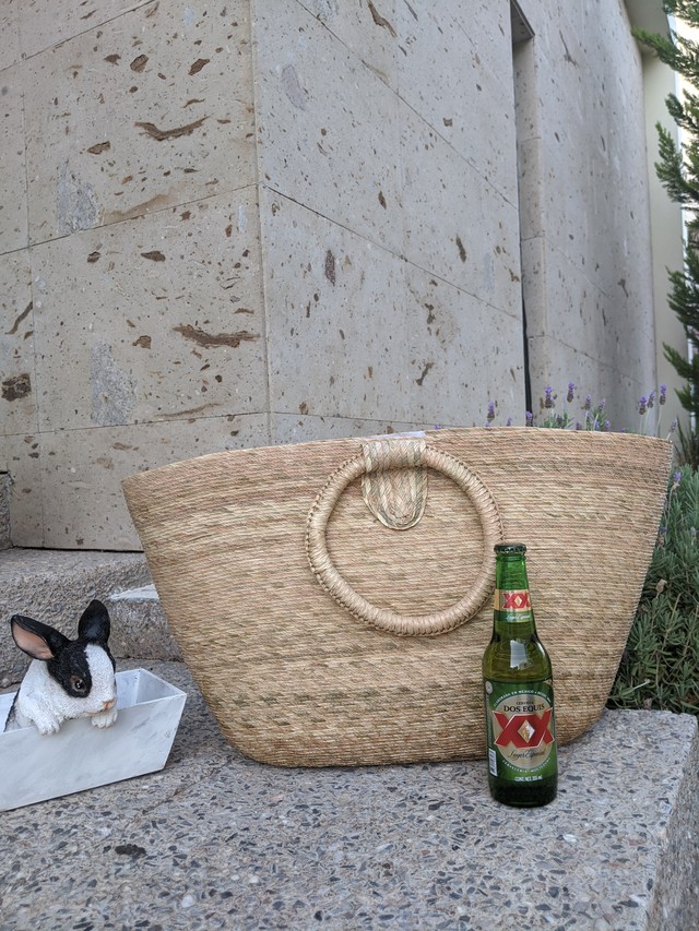 麻バック ナチュラル カゴバック 可愛い ベージュ オシャレバック アウトドアにも セレクトショップ Salon Cocomi