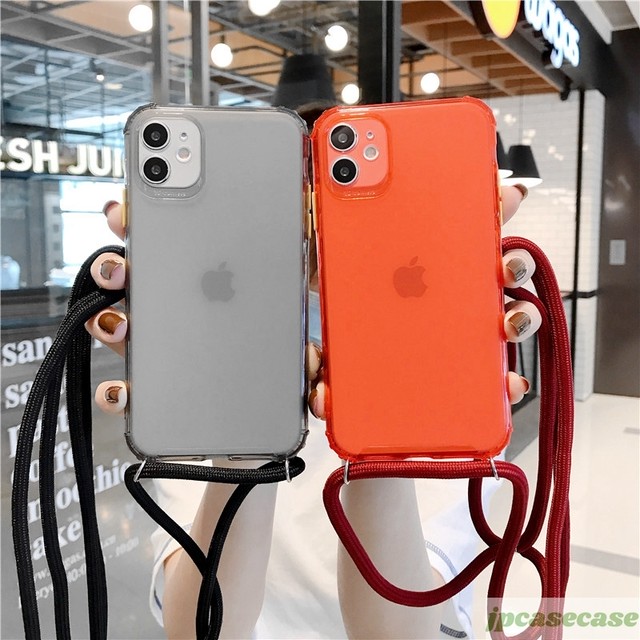 ショルダー付き Iphoneケース 肩掛け 斜め掛け 無地 10color Jpcasecase 携帯ケース 通販