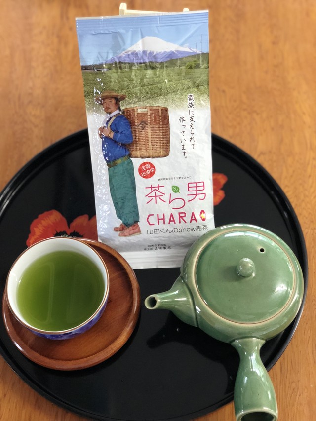 茶ら男くんのshow売茶 ちゃらおくんのしょうばいちゃ ゆるキャラ 茶ら男 のお茶ショップ