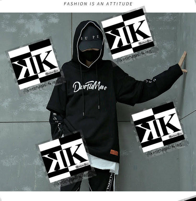 原宿系パーカー 日本語プリント モードファッション 原宿系ファッション 派手プリント 梅 桜 C64 Yu Antithesis King レディースファション部門