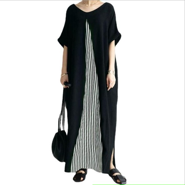 ワンピース マキシワンピース レディース ロングワンピース 切り替え きれいめ オフィス Aラインワンピース ゆったり 着痩 30代 40代rb R3 Nk06 0014 Redbell