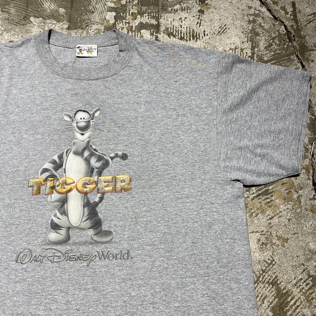 Tigger ティガー プリントtシャツ グレー Xl Slut Albatross Vintage