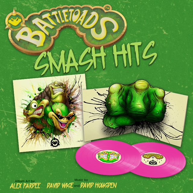 BATTLETOADS : SMASH HITS 2XLP【アナログレコード】 / iam8bit