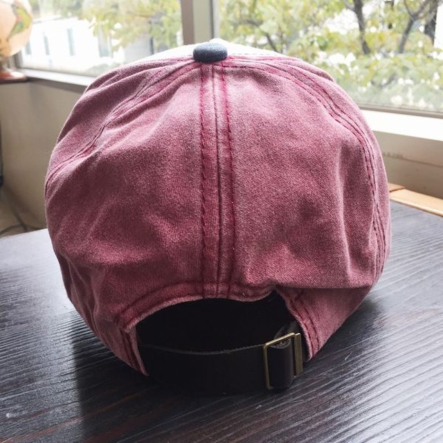 キャップ 帽子 ファッション小物 レディースファッション ワンスター ダメージキャップ ヴィンテージ感 レザー アジャスター カジュアル 3009 Tre Fiore