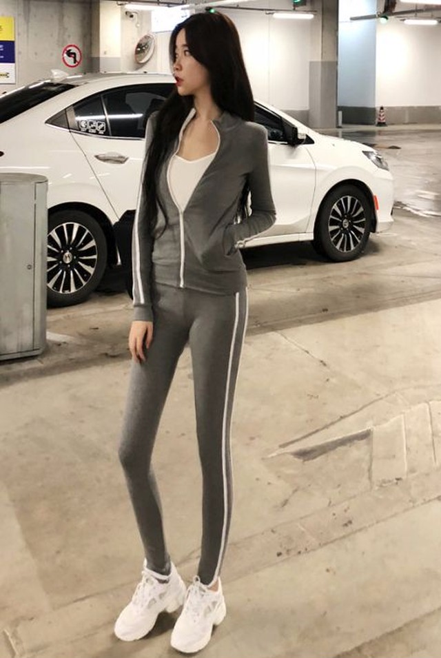 韓国 ファッション レディース セットアップ レディース ジャージ 上下セット スエット上下 レディース タイト ライン 前開き Jm43 Dress No Sato