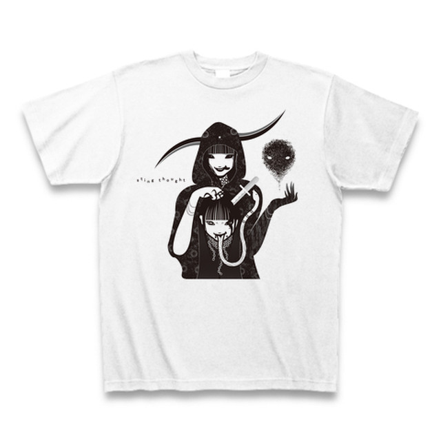 デザインtシャツ イラストtシャツ Erubakki Sting Thought W Erubakki Tshirt エルバッキーtシャツ