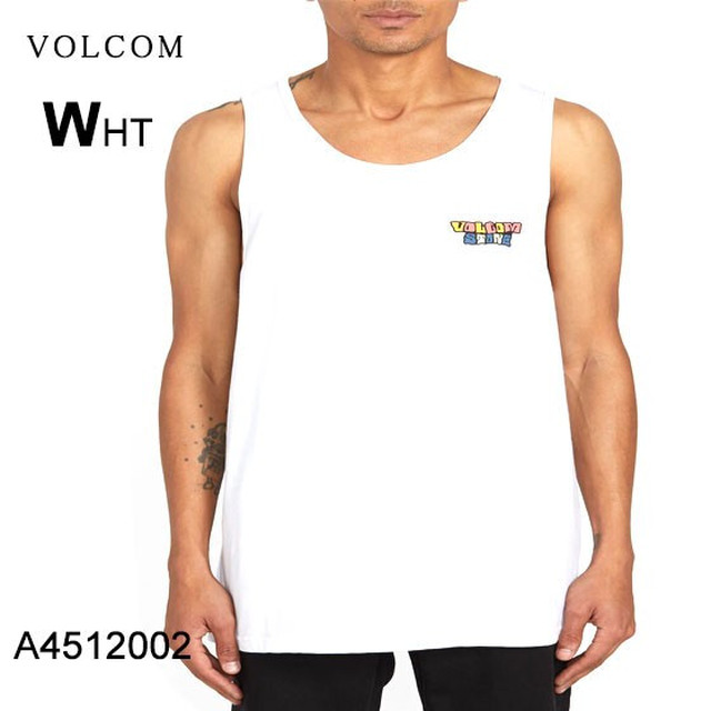 5102 ボルコム タンクトップ メンズ ホワイト 白 ブラック 黒 ギフト Volcom Day Waves Tank Volcom Beachdays Okinawa