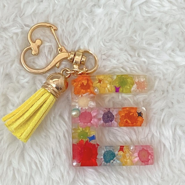 アルファベットキーホルダーｅ Arome