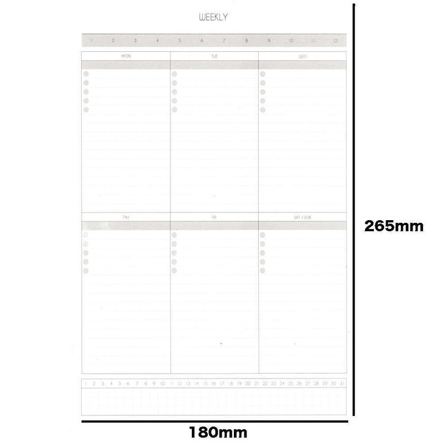 月 週 日を管理するa4サイズ 各1の合計3冊 複数プロジェクトも枚数を増やすだけ プロジェクト 管理 計画 月 週 日 スマート かっこいい ファイル 紙 Arpacker