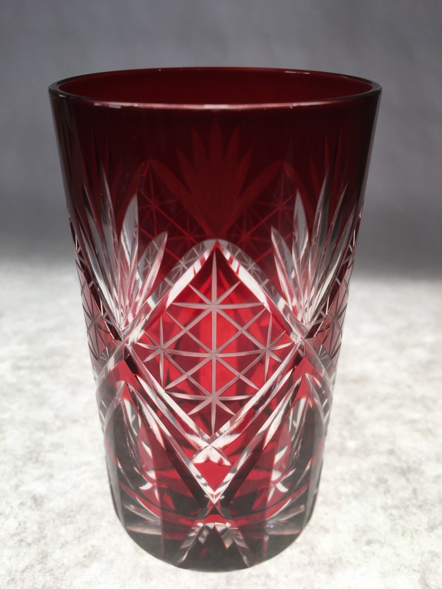 江戸切子 伝統工芸 無料包装 焼酎グラス 瑠璃 結婚祝 還暦祝 退職祝 記念品 誕生日プレゼント 江戸切子の製造 門脇硝子加工所 江戸切子 通販 販売店