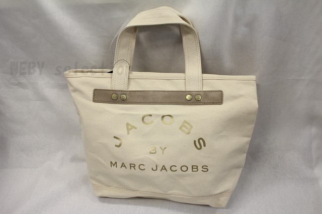 Classic Canvas Jacobs Tote マークジェイコブス キャンバストートバッグ ナチュラル Marc By Marc Jacobs Weby Selection