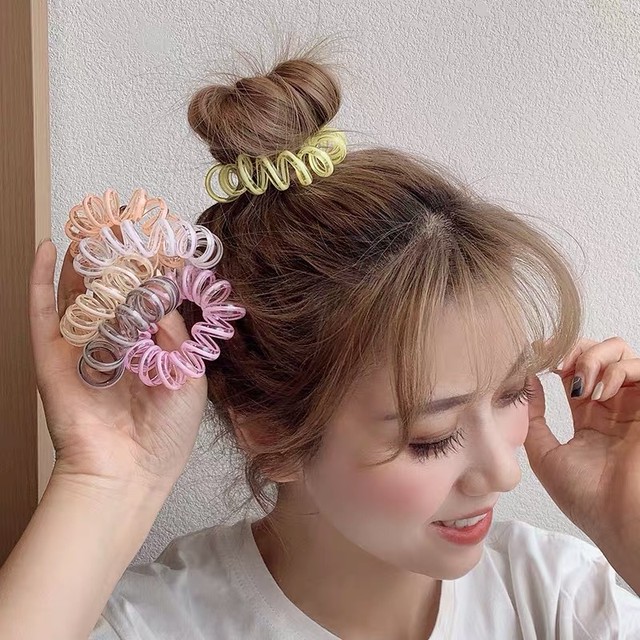 インスタ 6色セット 可愛いヘアアクセサリー ヘアゴム Melissa 卸売