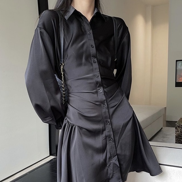 enamel pattern dress