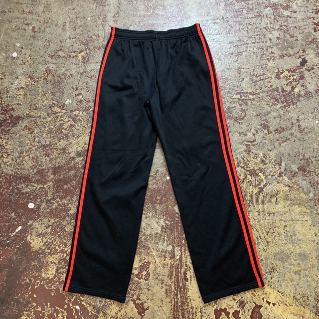 Adidas Track Pants アディダス ジャージ トラックパンツ 黒 赤 Slat Albatross Vintage