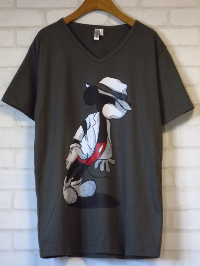 マイケルジャクソン ミッキーマウス グレー パロディーtシャツ 3gshop Sサイズ Mサイズ Lサイズ Xl Xxl メンズレディースキッズダンス衣装音楽系ネット通販売新品 2xl Ll 2l ビッグサイズ 大きいサイズ ファットサイズ も有 輸入アパレル 海外ファッションの