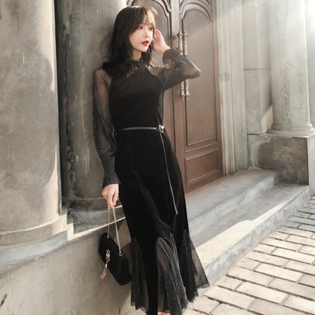 安心の定価販売 シースルー ワンピース ドレス 韓国 ファッション レディース 春 夏 シアーc 定価から3０ オフ Talalsalman Com