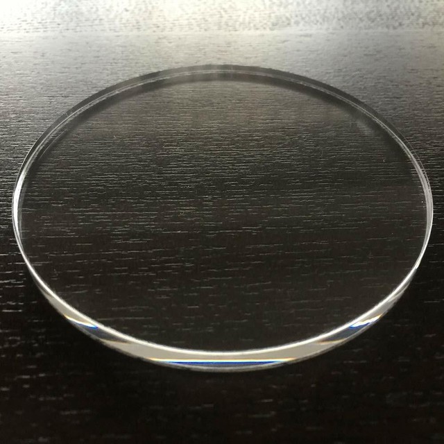 透明円形アクリル板 直径600mm板厚8mm 国産 丸板 アクリル加工ok クリア カット面磨き仕上げ みそらと工房