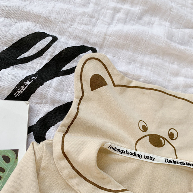 予約商品 韓国 こども服 クマ襟 クマミミロンパース スーツ 長袖 長袖シャツ 秋冬 カジュアル ベビー 赤ちゃん セーラー Lavoro