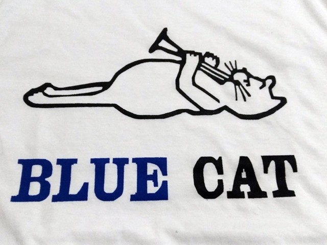 blue cat records t shirt