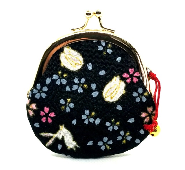 花ゆうぜんウサギ2 5寸鈴丸 黒 Charin