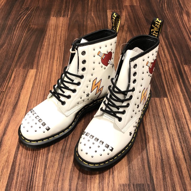 Dr Martens ドクターマーチン 1460 8ホール ブーツ Rockabilly ロカビリー Uk7 Zucu Zuca