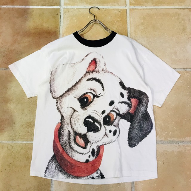 90 S Disney 101 101匹ワンちゃん Tシャツ Skrova