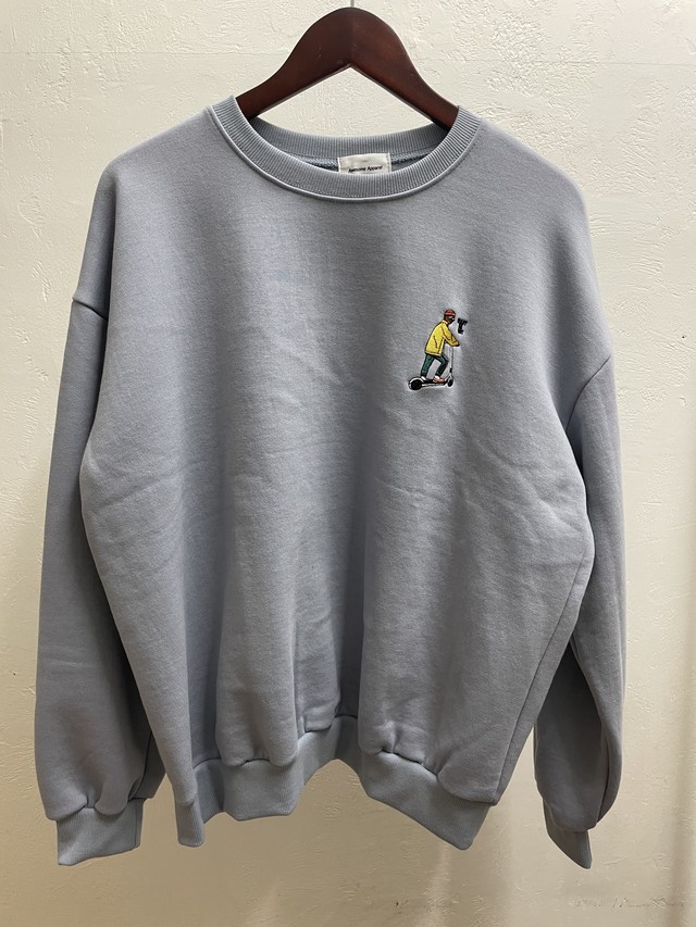 ワンポイント刺繍イラストトレーナー Jolly Clan ジョリークラン